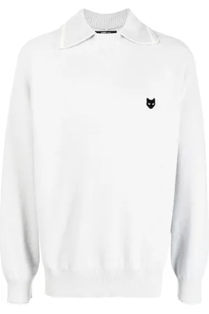 SONGZIO Logo-patch crew-neck sweatshirt