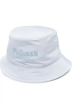 Alexander McQueen Hats - Logo-print bucket hat