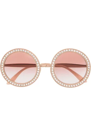 Dolce & Gabbana 2010s Mambo crystal-embellished sunglasses
