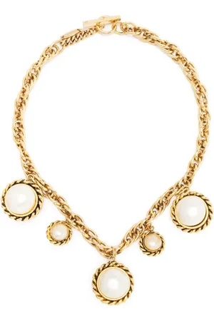 Moschino 1990s chain-link necklace