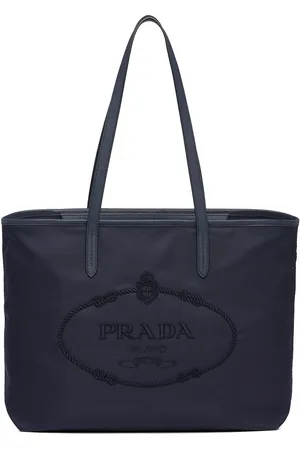 PRADA Black Nylon and Leather Tote bag shoulder bag handbag BR4376 PRADA  NERO (black) nylon: Buy Online at Best Price in UAE 