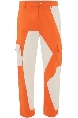 J.W.Anderson Colour-block straight-leg trousers