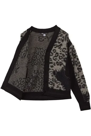 Y-3 Leopard-print button-up cardigan