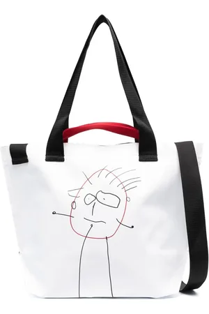 Plan C Graphic-print shoulder bag
