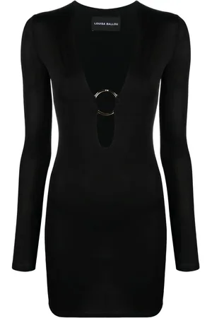 Louisa Ballou Helios plunge minidress
