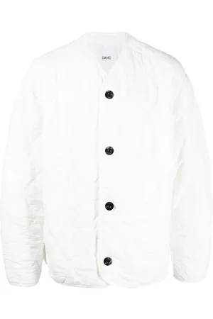 OAMC Quilted button-down jacket