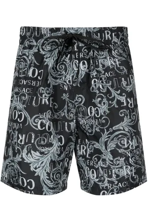 VERSACE Baroque-print shorts