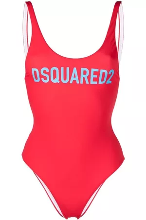 Dsquared2 Logo-print sleeveless swimsuit