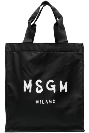 Msgm Logo-print tote bag