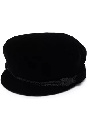 Saint Laurent Casquette de Marin velvet hat
