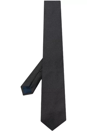 Ralph Lauren Polka-dot embroidered silk tie