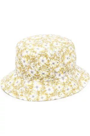 BONPOINT Girls Hats - Floral-print bucket hat