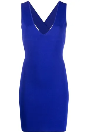 P.A.R.O.S.H. V-neck bodycon mini dress