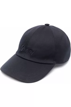 BRIONI Men Caps - Embroidered-logo baseball cap