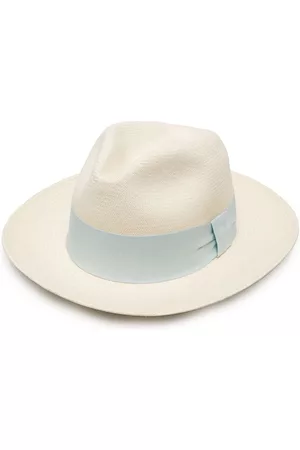 Frescobol Carioca Men Hats - Ribbon-trim Panama hat