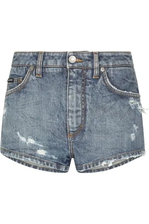 Dolce & Gabbana Distressed denim shorts