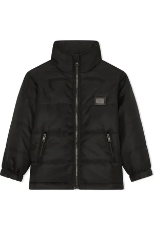 Dolce & Gabbana Logo-tag padded jacket