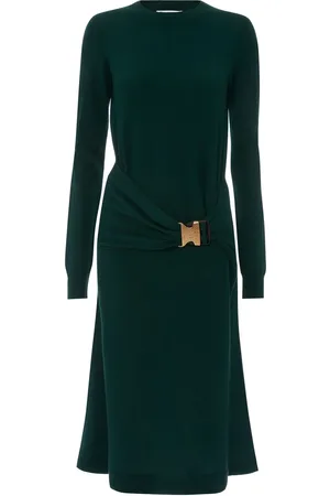 J.W.Anderson Buckle-waist midi dress