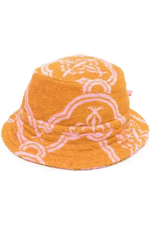 ZIMMERMANN Kids Abstract-print terry bucket hat