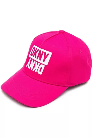 DKNY Girls Caps - Logo-print baseball cap