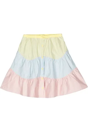 Stella McCartney Tiered striped skirt