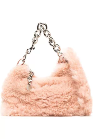 Lane Crawford Faux-shearling shoulder bag