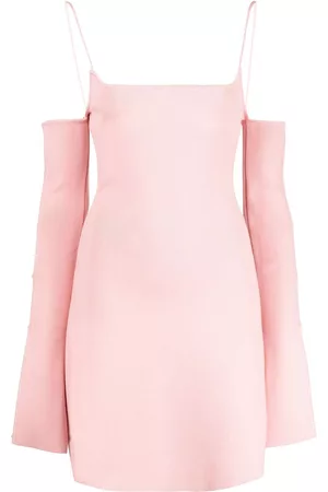 Mach & Mach Crystal bow minidress