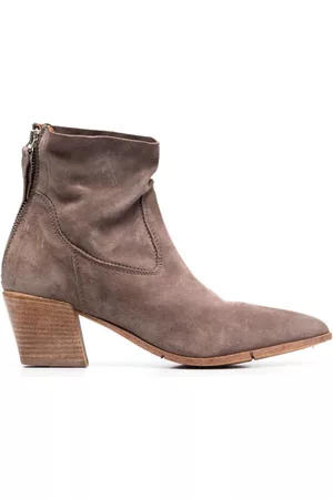 Moma 70mm pointed-toe suede boots