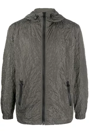 Diesel Crinkled-finish windbreaker