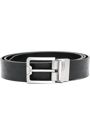 Emporio Armani Buckle-fastening leather belt