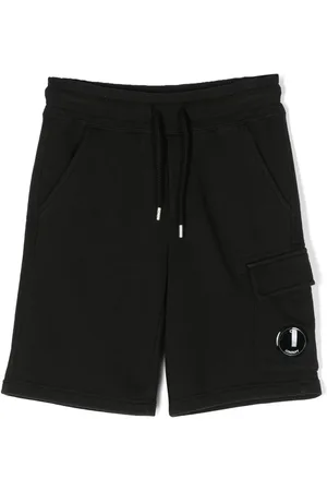 C.P. Company Logo-patch track shorts