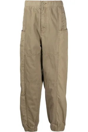 FIVE CM Straight-leg elasticated trousers
