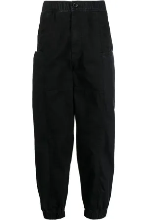 FIVE CM Straight-leg elasticated trousers