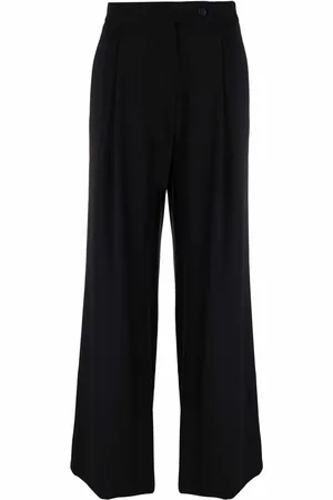 Emporio Armani High-waist wide-leg trousers