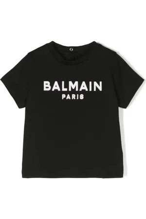 Balmain Logo-print detail T-shirt
