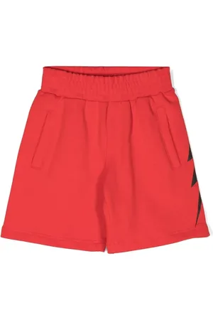 Neil Barrett Lightening-print shorts