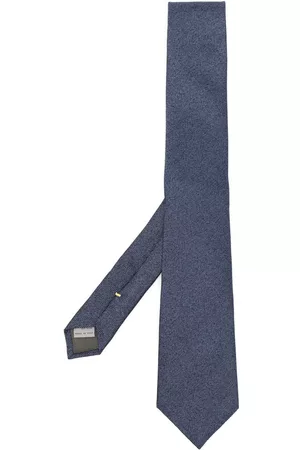 CANALI Textured pointed-tip tie