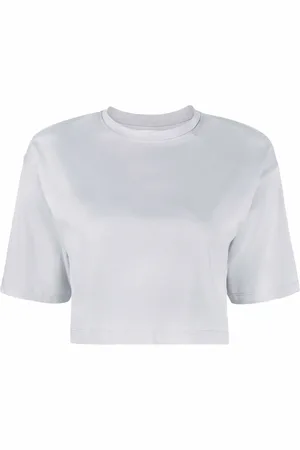 Loulou Studio GUPO cropped short-sleeve T-shirt