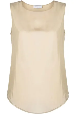 Fabiana Filippi Round-neck sleeveless top