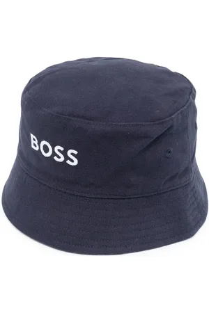 HUGO BOSS Logo-embroidered bucket hat