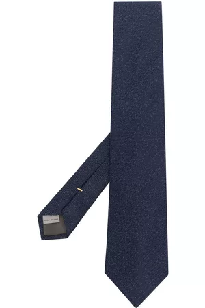 CANALI Men Bow Ties - Textured pointed-tip tie