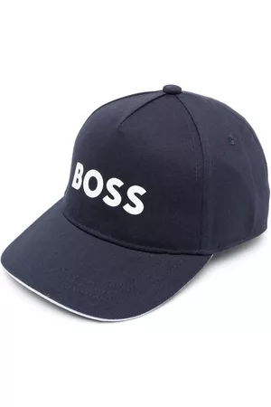 HUGO BOSS Boys Caps - Logo-print baseball cap