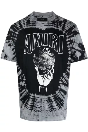 AMIRI Logo-print tie-dye T-shirt