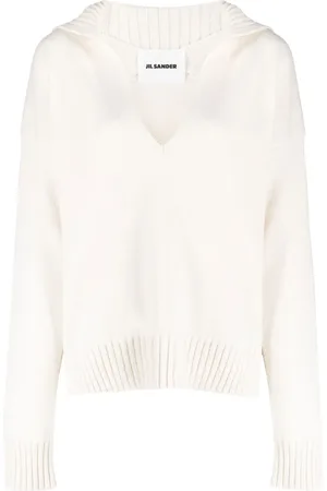Jil Sander Knitted split-neck jumper