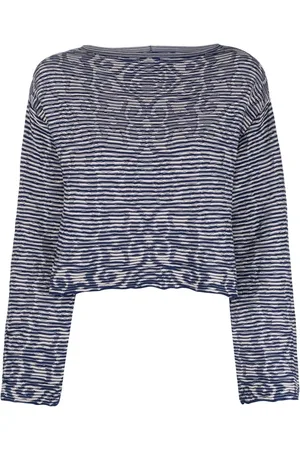 Emporio Armani Patterned intarsia knit jumper