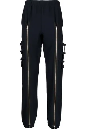 Takahiromiyashita The Soloist Front zip-detail trousers