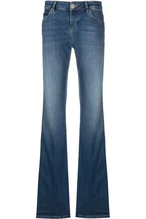 Pinko Dropped waist flared jeans