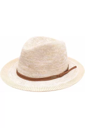Barbour Woven fedora hat