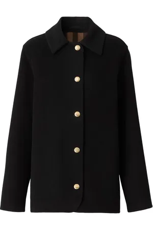 Burberry Single-breasted wool jacket