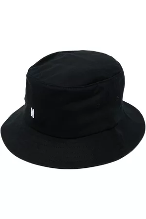 Norse projects Men Hats - Monogram-embroidered bucket hat